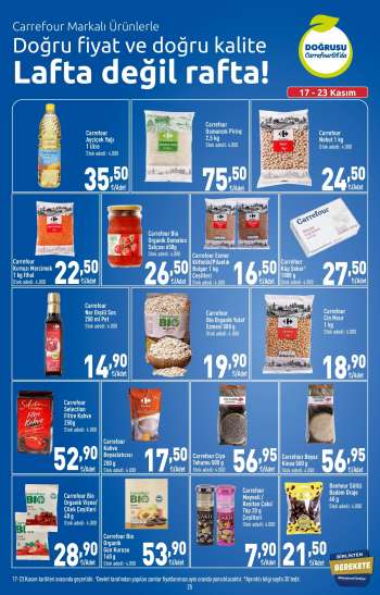 Carrefour - aktüel ürünler, broşür  - 11.17.2022 - 11.30.2022.