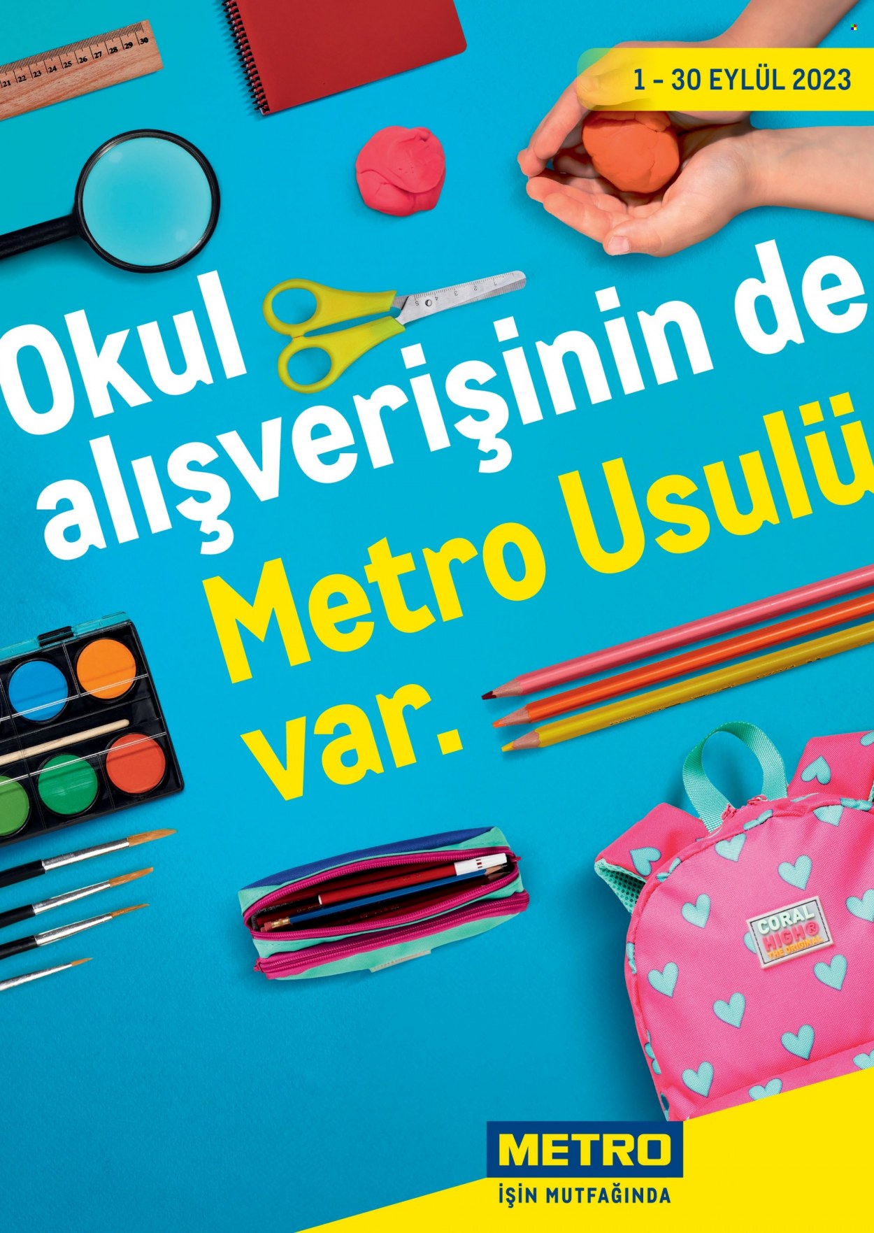 Metro aktüel ürünler, broşür  - 9.1.2023 - 9.30.2023. Sayfa 1.
