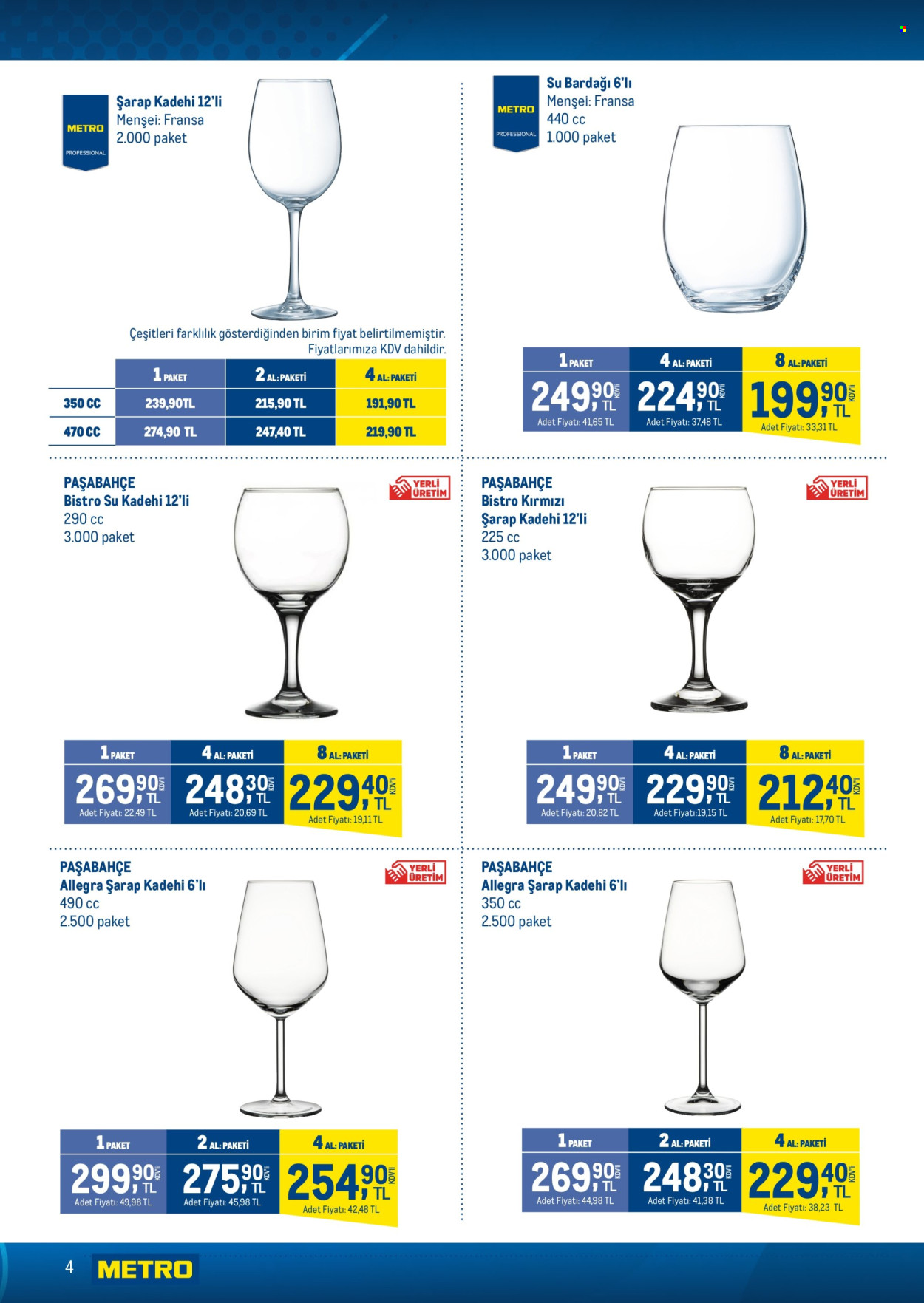 thumbnail - Metro aktüel ürünler, broşür  - 4.19.2024 - 5.2.2024 - Satıştaki ürünler - şarap. Sayfa 4.