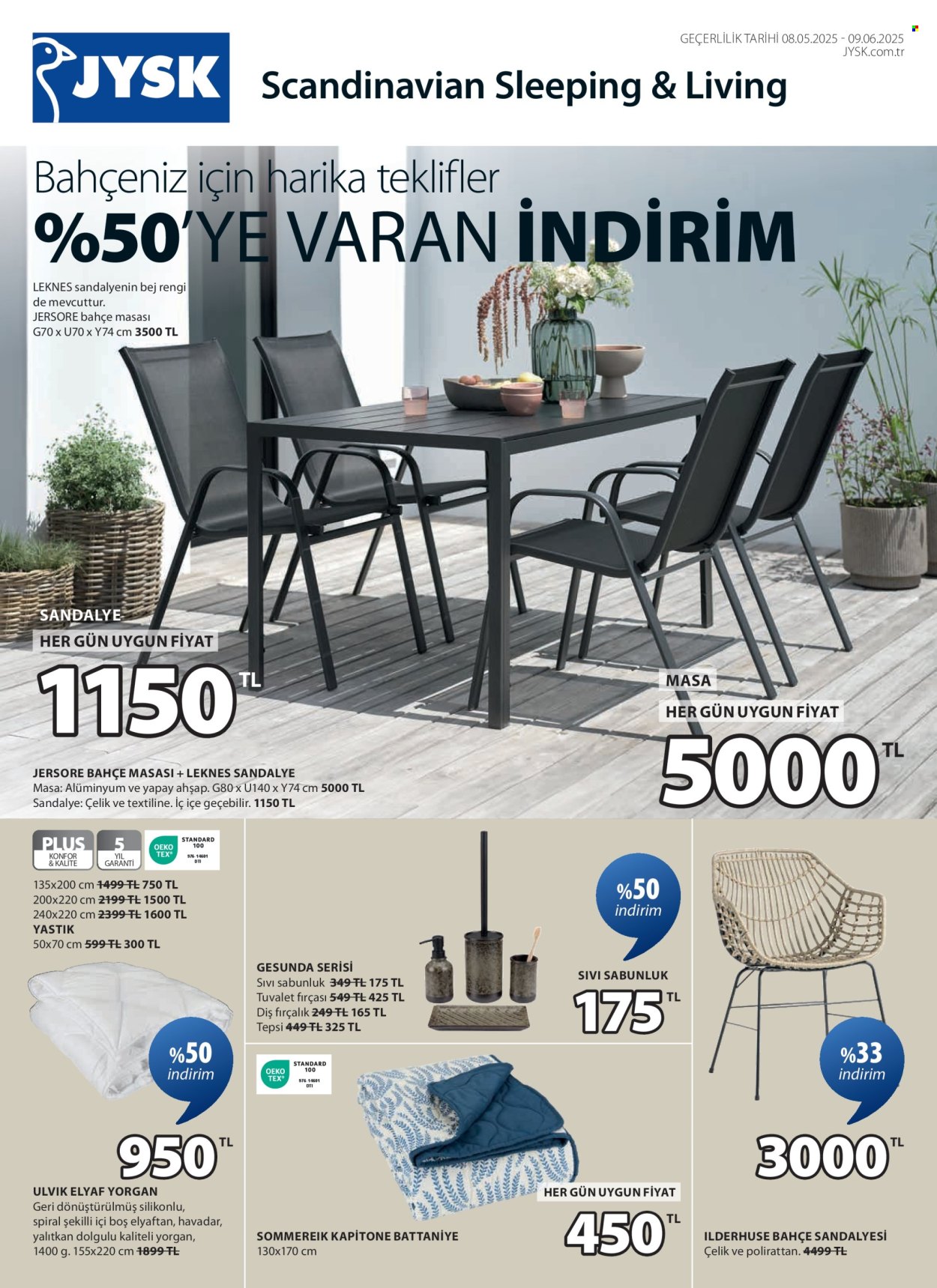 Jysk katalog - 5.8.2025 - 6.9.2025. Sayfa 1