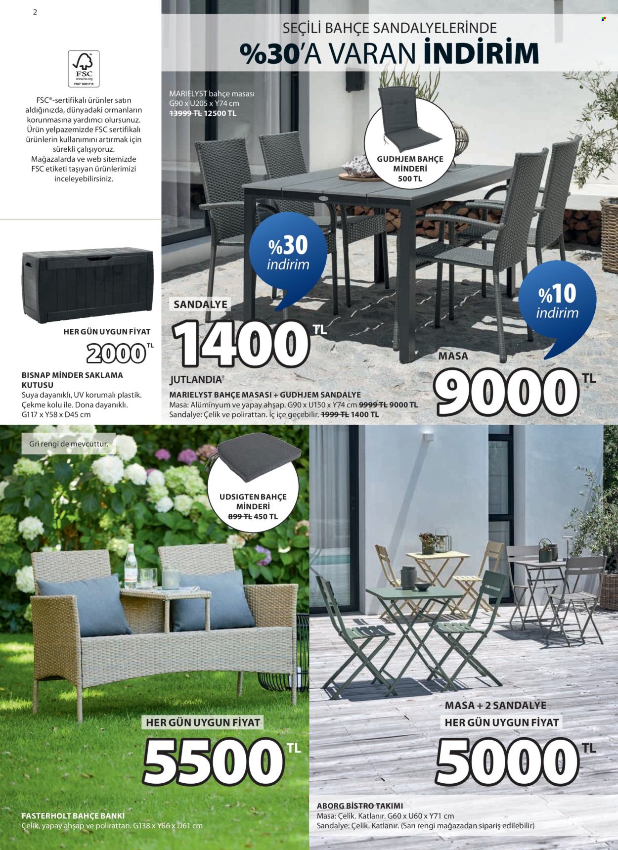 Jysk katalog - 5.8.2025 - 6.9.2025. Sayfa 1