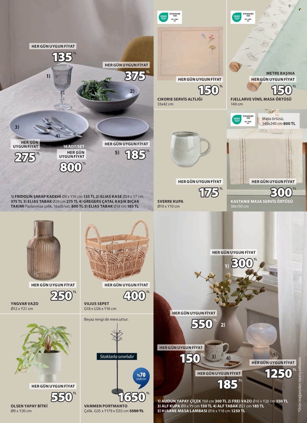 Jysk katalog - 5.8.2025 - 6.9.2025. Sayfa 1
